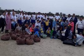 Mutirão retira mais de 500 quilos de lixo da Baía de Paranaguá